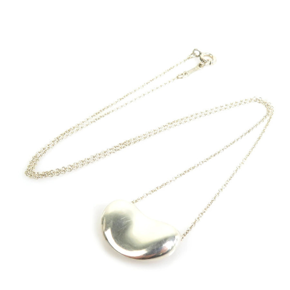 Tiffany Co Bean Necklace Sterling Silver